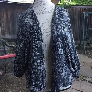 Forever 21 floral cardigan/blouse